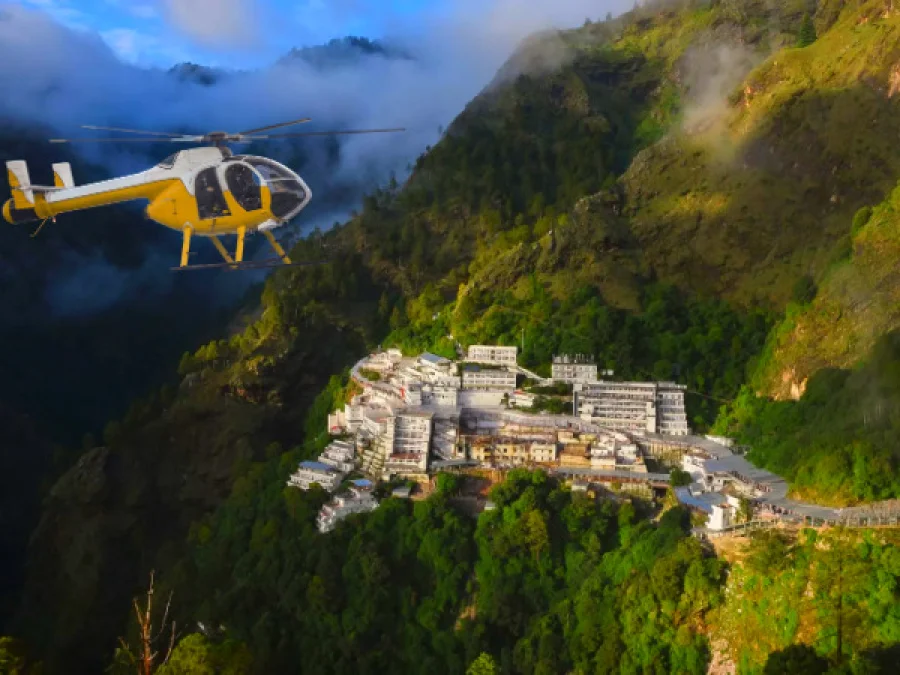 Divine Vaishno Devi Yatra by Helicopter