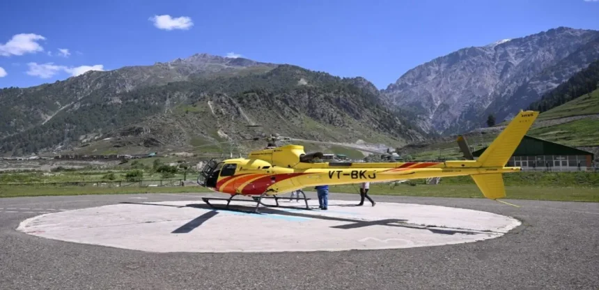 Amarnath Yatra by Helicopter from Pahalgam