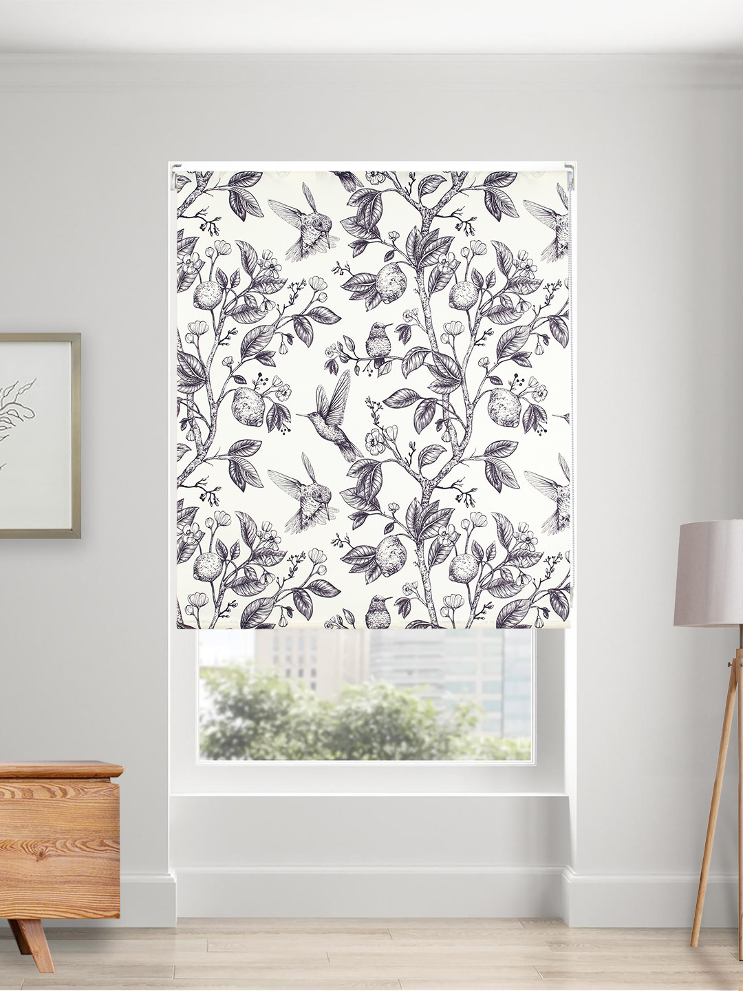 Printed Blackout Roller Blinds for Windows UV Protection
